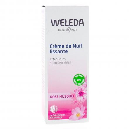 WELEDA Rose Musquée crème de nuit lissante