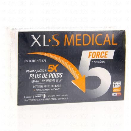 XL-S MEDICAL Force 5 180 gélules