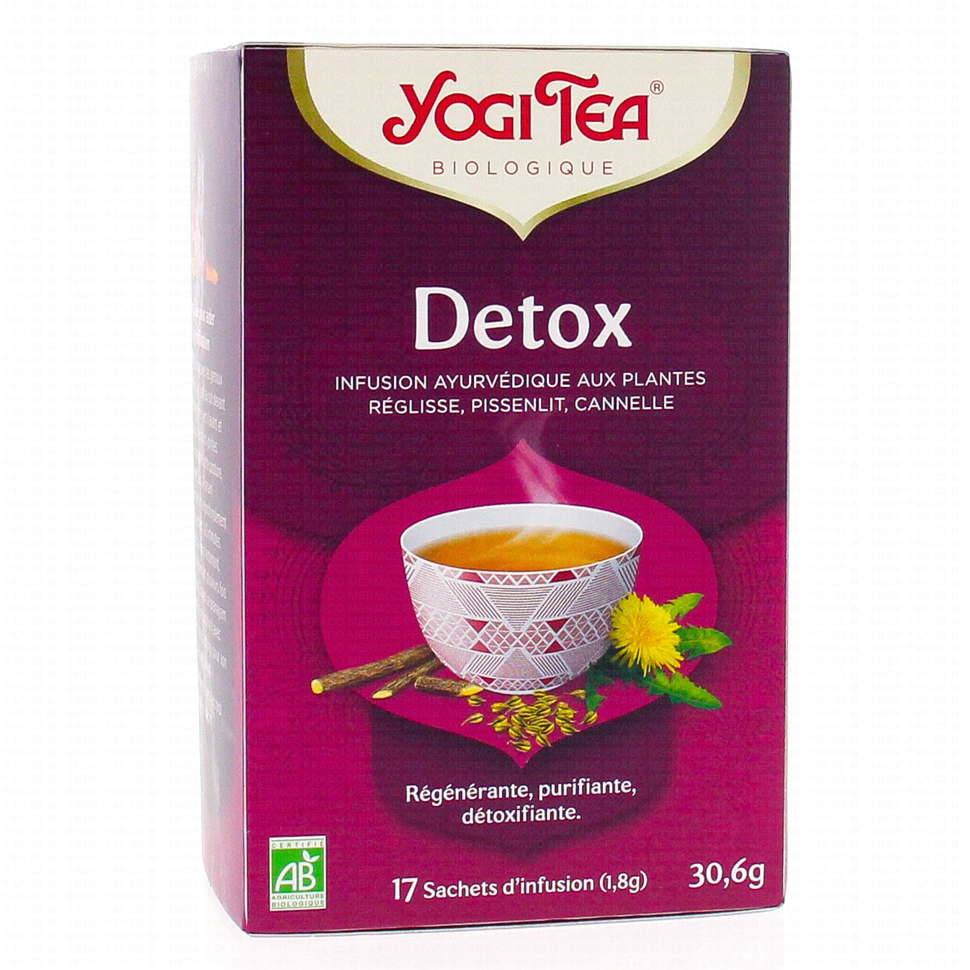 Yogi Tea Thé Détox citron Bio