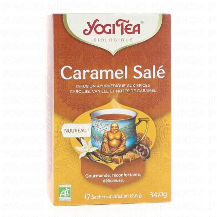 YOGI TEA Infusion Caramel Salé Bio x17 sachets
