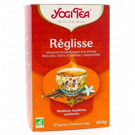 YOGI TEA Réglisse 17 sachets