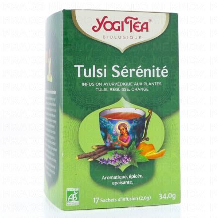 YOGI TEA Tulsi Sérénité Infusion Bio x17 Sachets