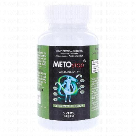 MetoStop détox métaux lourds boîte de 100 capsules 2