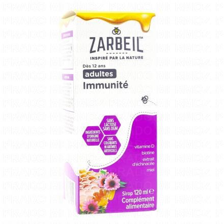 ZARBEIL Immunité Adultes dès 12 ans 120ml