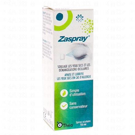 ZASPRAY Spray contre les yeux secs et démangeaisons oculaires 10ml 2