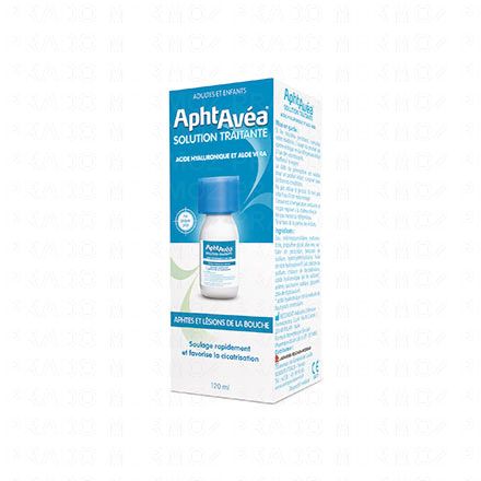 APHTAVEA Solution traitante des aphtes et lésions buccales flacon 120ml 2