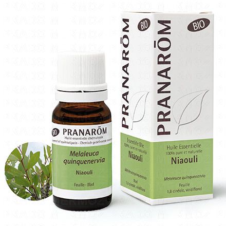 PRANAROM Huile essentielle Niaouli bio flacon 10ml