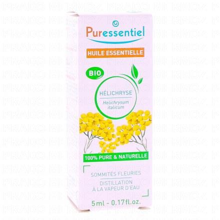 PURESSENTIEL Huile essentielle bio immortelle / hélichryse flacon 5ml