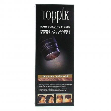 TOPPIK Fibres capillaires densifiantes châtain clair/light brown 12g