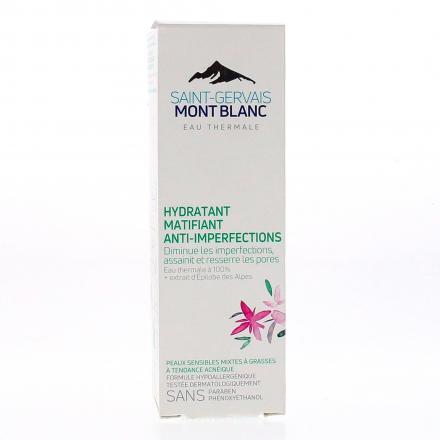 SAINT-GERVAIS MONT BLANC Anti-imperfection hydratant et matifiant tube 40 ml