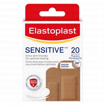 ELASTOPLAST Sensible - Pansements peaux mates/métisses x20