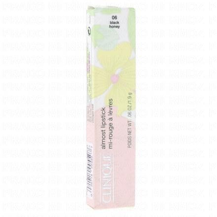 CLINIQUE Almost lipstick/ mi rouge &agrave; l&egrave;vres -1,9g-06 black Honey