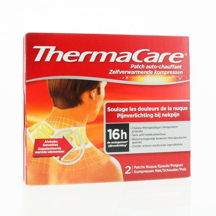 THERMACARE Patch auto-chauffant nuque/épaule/poignet (patch chauffant x2)