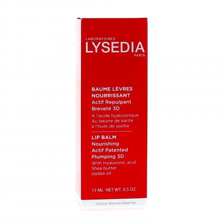 LYSEDIA Baume lèvres nourrissant repulpant tube 15ml