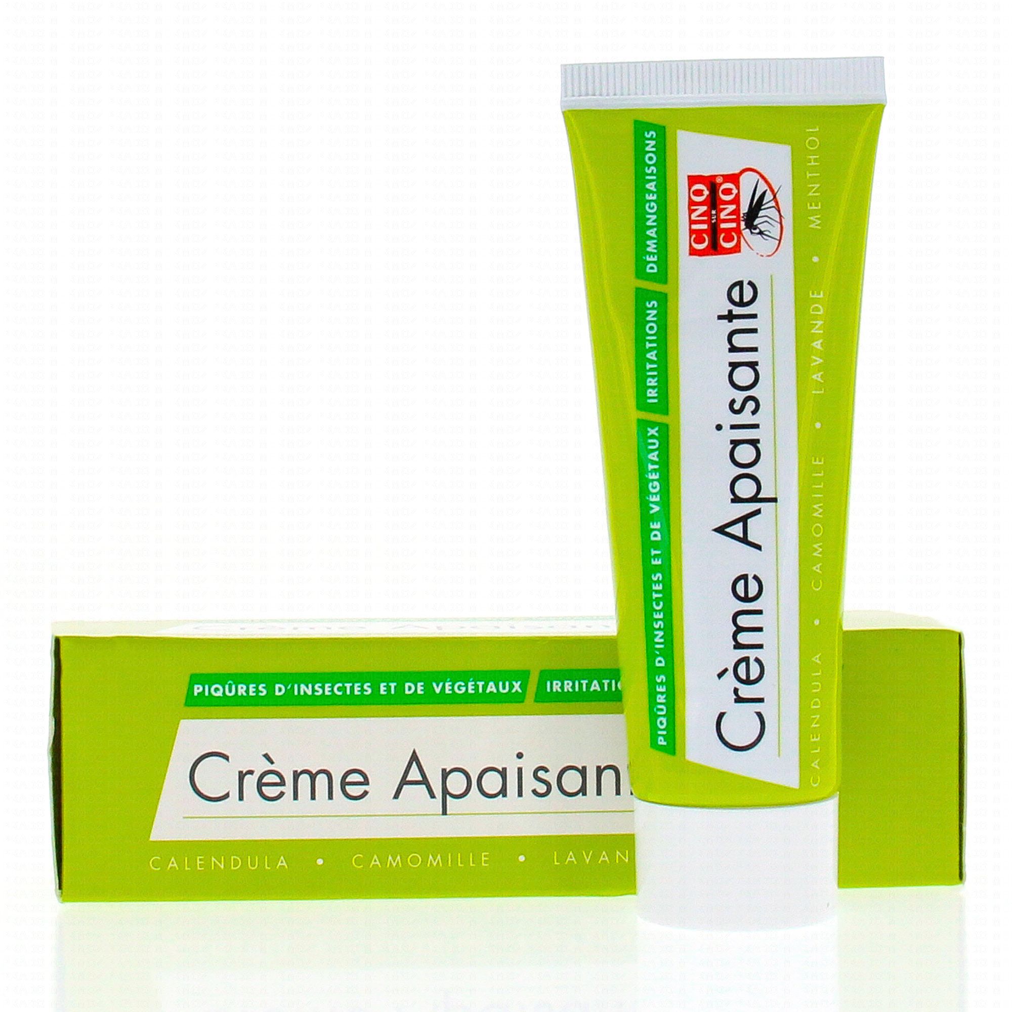 Cinq Sur Cinq Creme Apaisante 3en1 Piqures Insectes Vegetaux Tube 40g Parapharmacie En Ligne Prado Mermoz