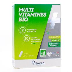 VITAVEA Multi vitamines bio x20 gélules
