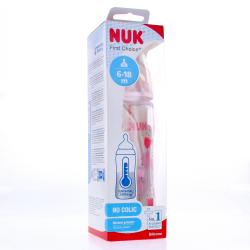 NUK First Choice - Biberon 6-18m tétine XL 360ml
