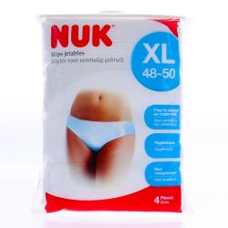 NUK Slips jetables 4 pièces taille xl (48-50)