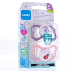 MAM Supreme Sucettes +18mois x2 n°29
