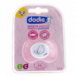 DODIE Sucette anatomique nouveau né 0-2 mois rose n°a25