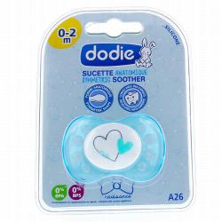 DODIE Sucette anatomique nouveau né 0-2 mois bleu n°a26
