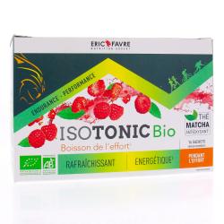 ERIC FAVRE Isotonic bio energy bio saveur framboise x16 sachets