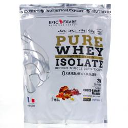 ERIC FAVRE Pure whey isolate saveur choco-caramel peanuts 750g
