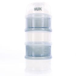 NUK Boite poudre de lait 4 compartiments gris
