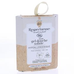 RESPECTUEUSE Gel douche solide hypoallergénique 75g
