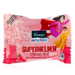 KNEIPP Kids - Bain effervescent super héros saveur fraise 80g