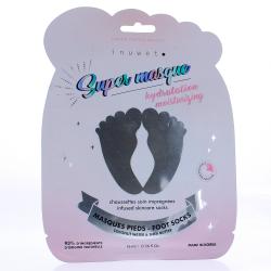 INUWET Super masque - Masque hydratation pieds chaussettes imprégnées 16ml