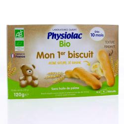 PHYSIOLAC Mon 1er biscuit bio banane +10mois 120g