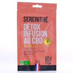 REST IN TIZZ Infusion sérénité détox au CBD Bio 50g