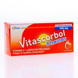 VITASCORBOL 8heures Vitamine C libération prolongée x30 comprimés