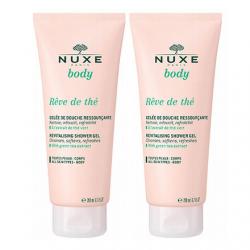 NUXE Body Rêve de Thé gelée de douche ressourçante lot de 2 tubes 200ml