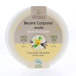 HAUT SEGALA Beurre corporel vanille bio pot 120ml