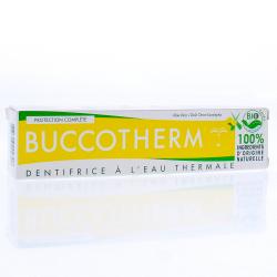 BUCCOTHERM Dentifrice bio gout citron eucalyptus 75ml