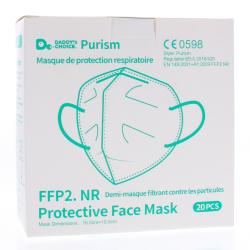 DADY'S CHOICE Purism Masque de protection respiratoire FFP2 x20