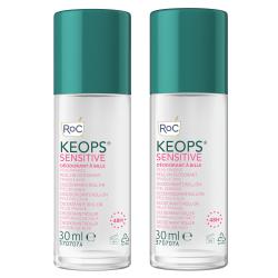 ROC Keops - Déodorante roll-on sensitive 2x30ml