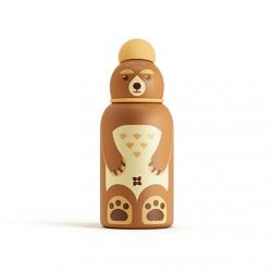 WATERDROP Enfant - Gourde Inox l'ours buddy 400ml