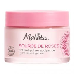 MELVITA Source de roses - Crème hydra repultante bio 50ml