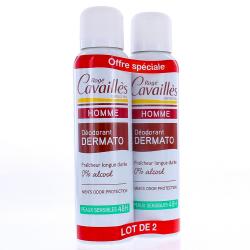 ROGE CAVAILLES Homme - Déodorant dermato 2*150ml