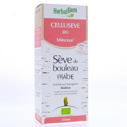 HERBALGEM Celluseve bio minceur - Sève de bouleau fraîche 250ml
