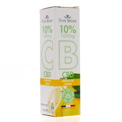 FLORA NATURA Huile de CBD 10% aromatisé citron 10ml
