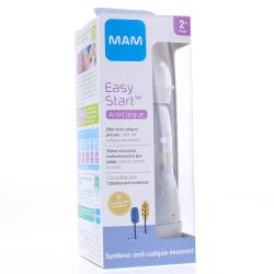 MAM Easy Start Anti-Colique biberon débit 2 260ml gris couleur de la nature