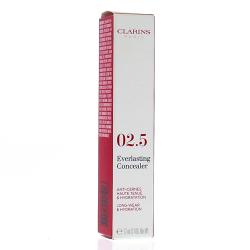 CLARINS Everlasting Concealer Anti-cernes Haute Tenue & Hydratation tube 12ml 02.5 medium