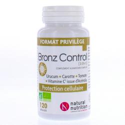 NATURAL NUTRITION Bronz Control [2 en 1] 120 gélules