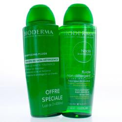 BIODERMA Nodé - Shampooing fluide non détergent lot 2 * 400ml
