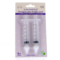 CALINDOO Seringues pour lavage nasal +6mois