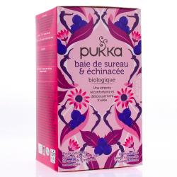 PUKKA Infusion baie de sureau et échinacée bio x20 sachets